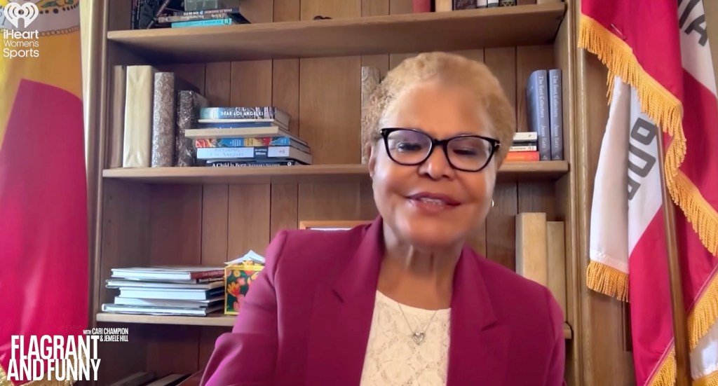 Outrage as LA mayor Karen Bass launches vicious attack on governor candidate over his heritage