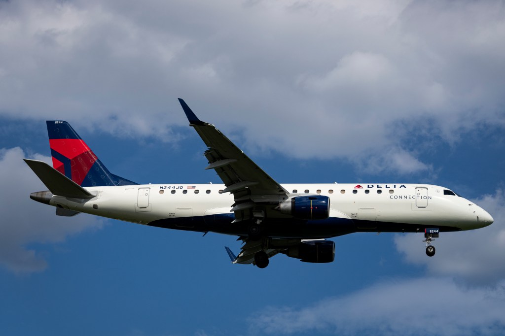 Delta plane plunges 27,000 feet in 10 minutes as oxygen masks suddenly drop aboard flight