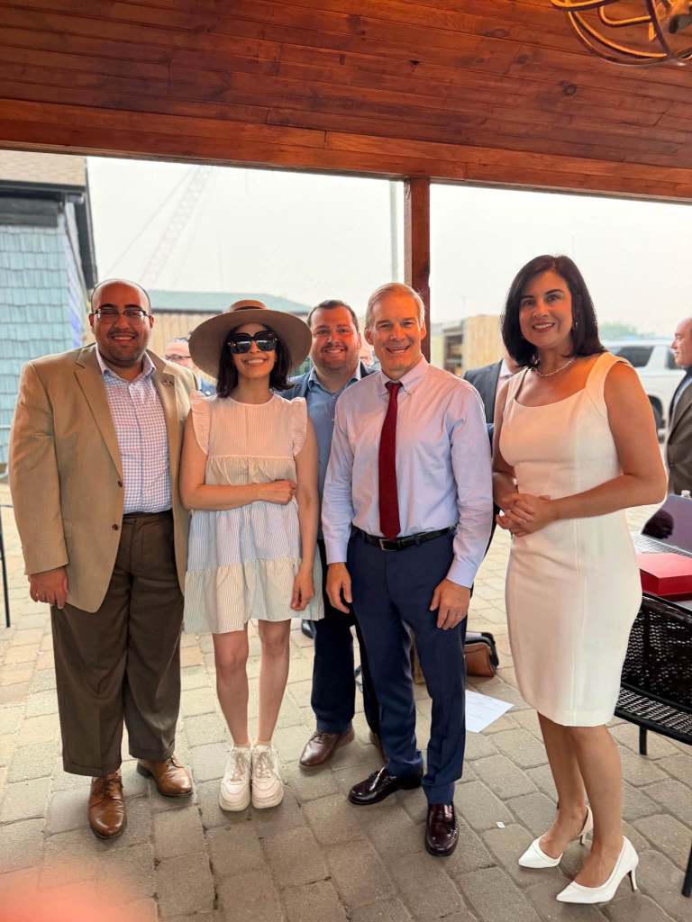 Chilling moment NY GOP congressional staffer is struck by lightning and survives during Staten Island storm