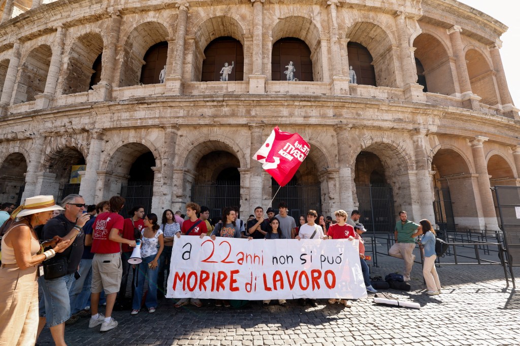Italy’s Colosseum temporarily closes after worker killed in freak accident
