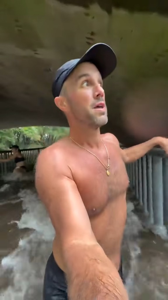 ‘Bachelorette’ star Zac Clark among runners caught in wild NJ flash flooding during half-marathon: ‘Bro this is nuts!’