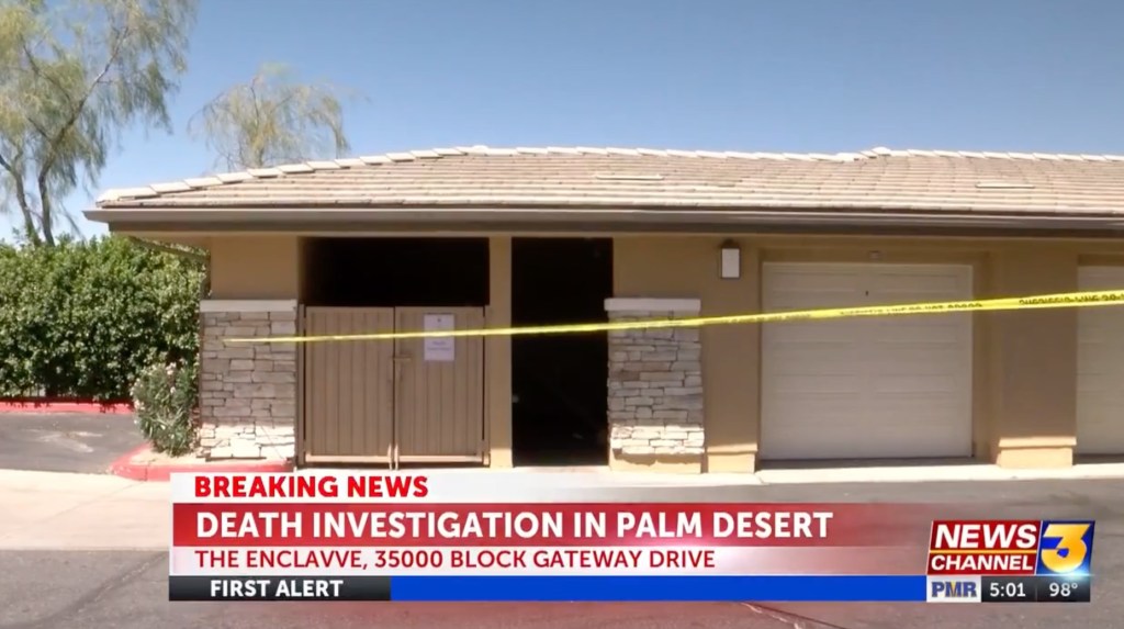 California housewife accused of murdering husband with flagpole in Palm Desert
