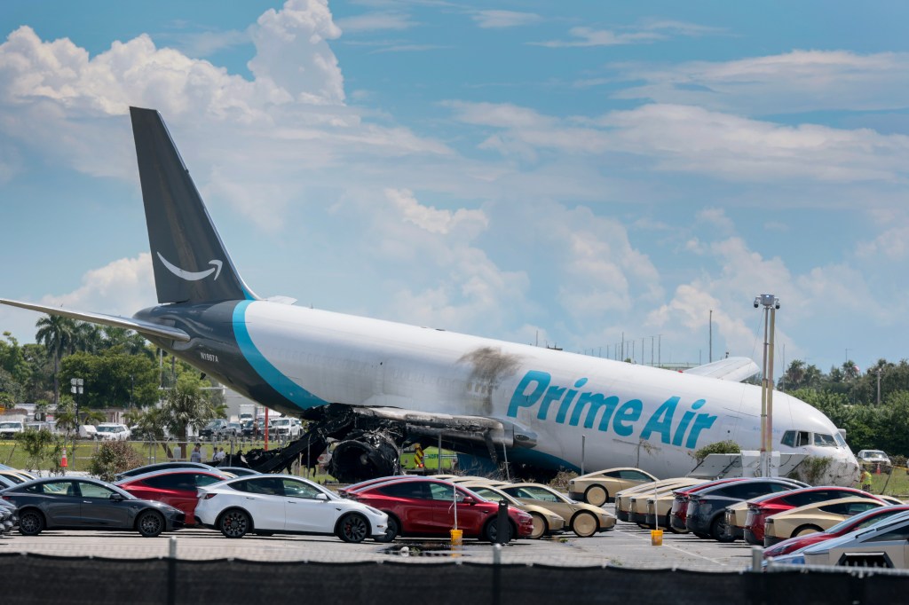 Widow of van driver killed in Amazon cargo jet crash first to file lawsuit over ‘multiple failures’ in tragedy