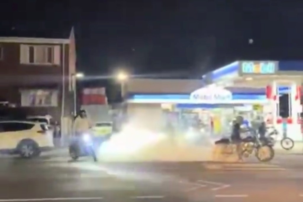 Wild NYC street takeover erupts five months after rowdy meet-up at same intersection