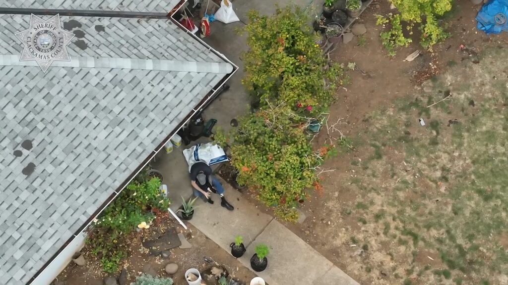 Unbelievable moment Oregon lunatic’s rifle-shooting tractor escape ends in a tank slamming disaster