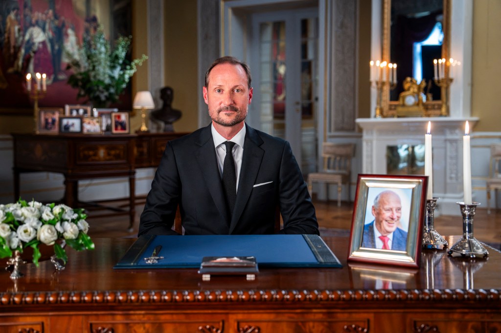 Norway’s King Haakon pledges oath of allegiance following father’s death