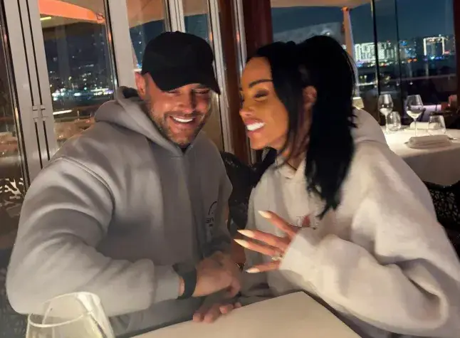 Katie Price 'dumps husband Lee Andrews by text' after discovering amount he had in bank account