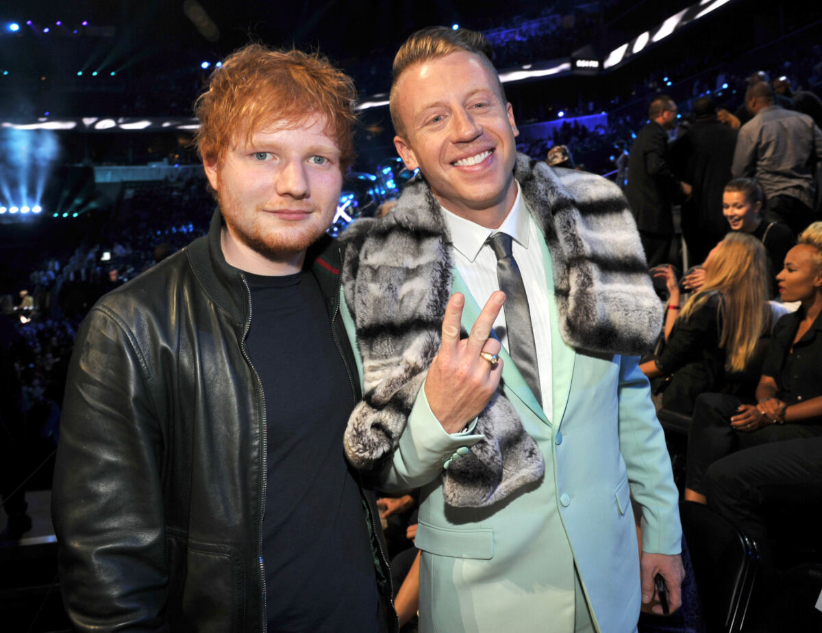 Macklemore goes on a walk with parents in Seattle in first sighting since Ed Sheeran concert debacle
