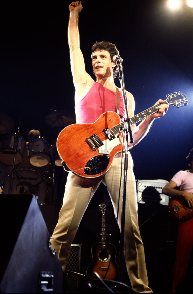 Shirtless Rick Springfield, 77, shows off toned body during Las Vegas concert