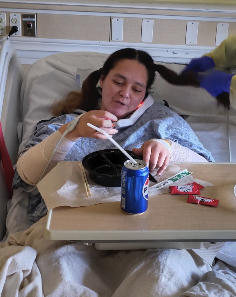 Family begs for justice after woman set on fire at California homeless camp dies