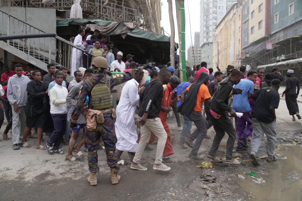 Multi-story building collapses in Kenya, leaving many feared trapped under the rubble
