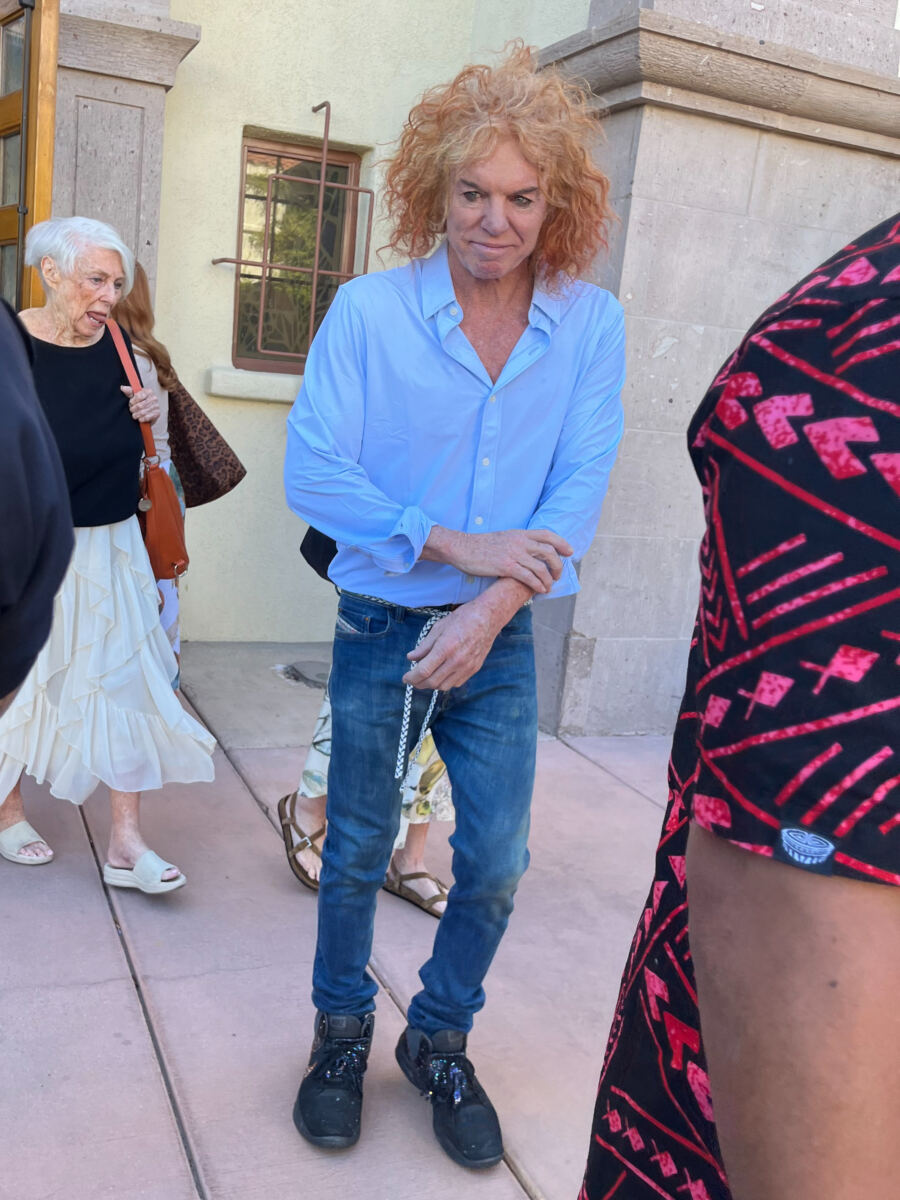 Carrot Top set to make dramatic return to stage after suicide attempt
