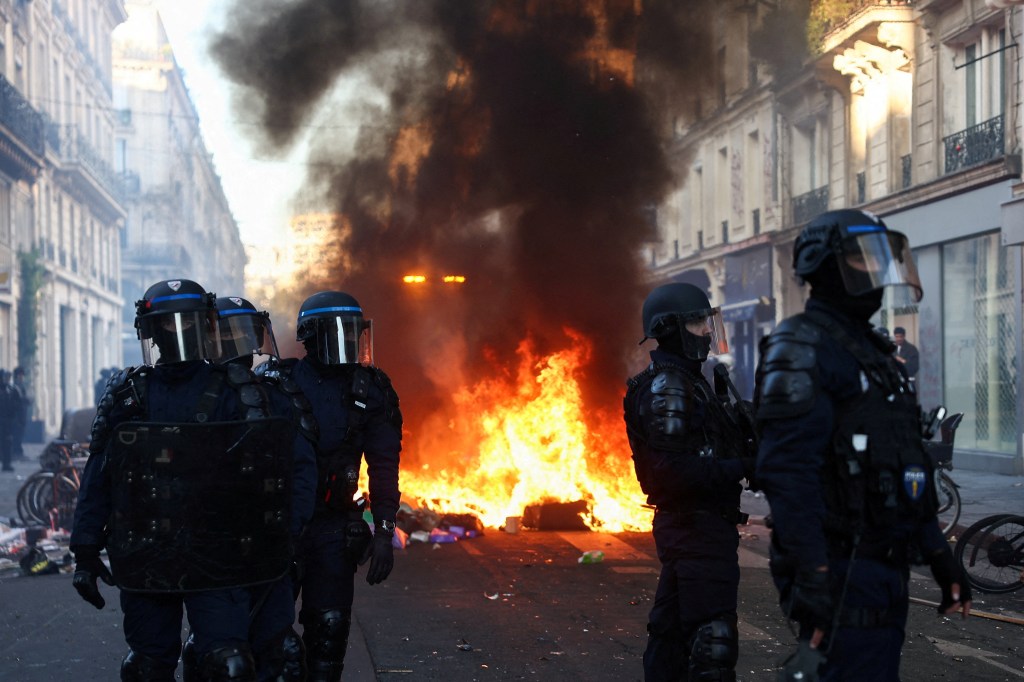Trump urges France to ‘close the borders’ after weekend of rioting: ‘The migrants have taken over’