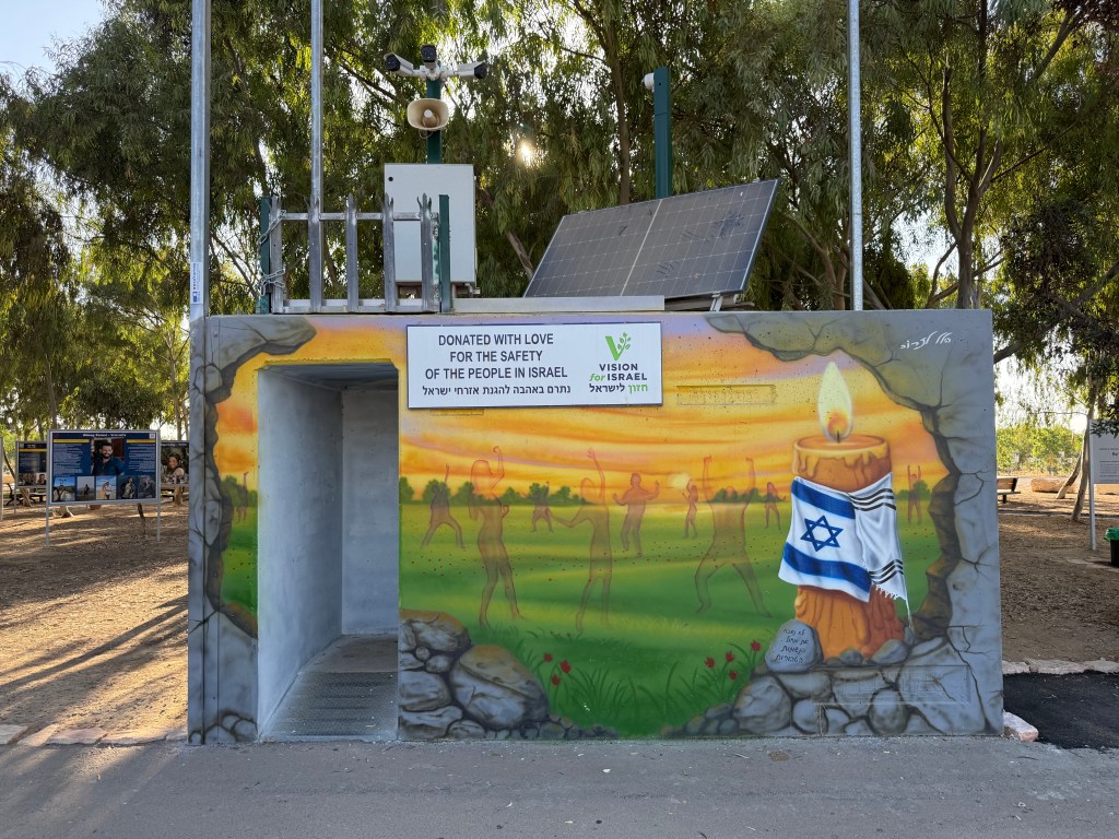 Look inside the roadside bomb shelters on Israel’s ‘Death Road’ that have been transformed into memorials for October 7’s victims
