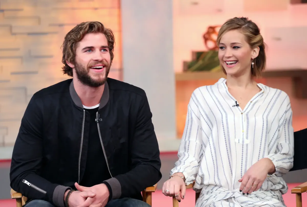 Jennifer Lawrence responds to Liam Hemsworth's claim about her 'disgusting' kissing habit on Hunger Games