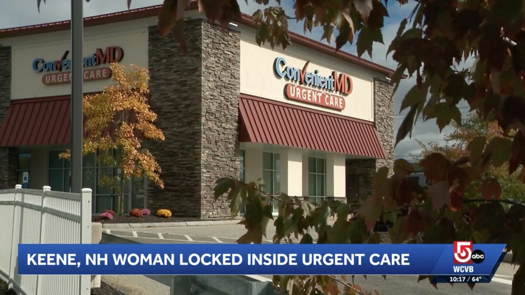 New Hampshire woman trapped in urgent care clinic — after staff locks up and leaves