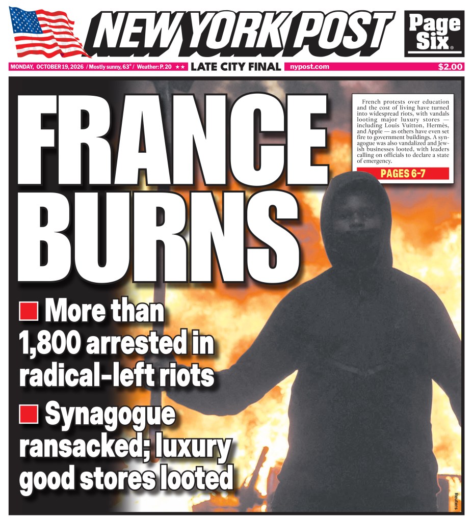 Iconic Paris tourist destination shuts visitors out after radical-left rioters barricade entrance