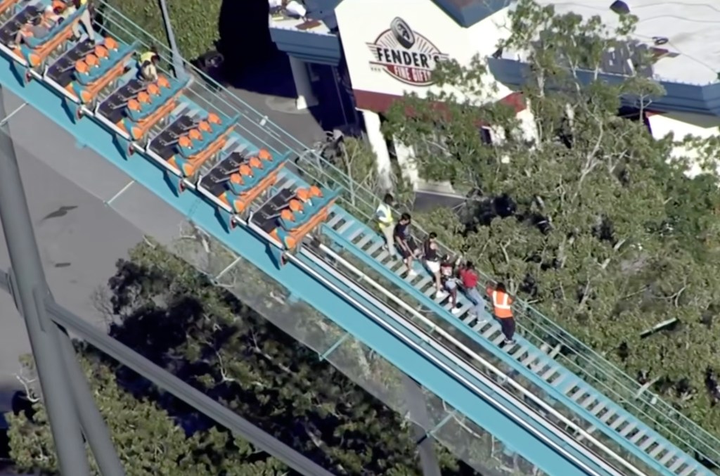 Six Flags parkgoer killed after falling off Goliath roller coaster in Georgia: report