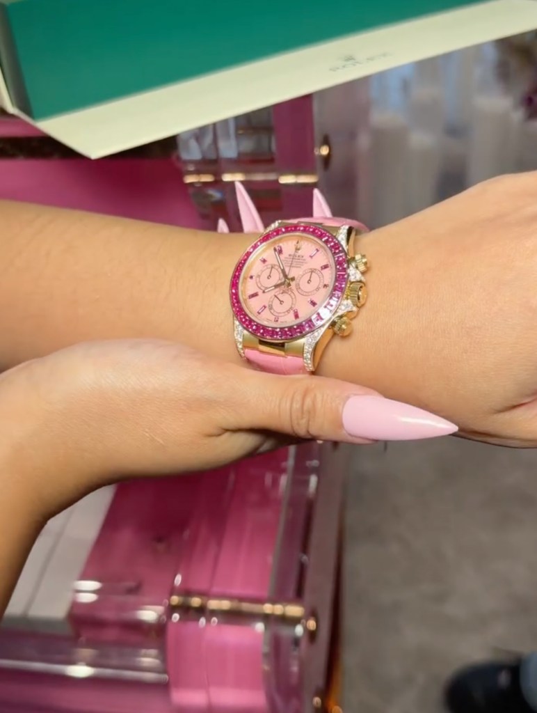 Cardi B’s lavish birthday presents to herself include rare $3M Rolex, $200K Hermès purse and a 7-carat diamond ring