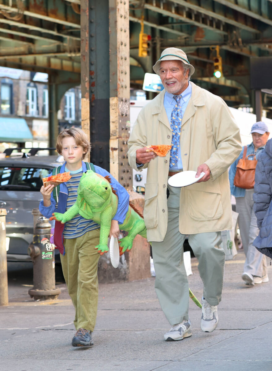 A-list star looks completely unrecognizable as elderly man on set of new movie ‘Lizard Music’