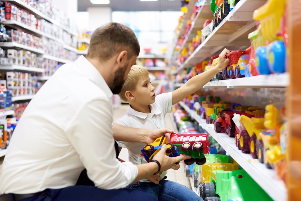 Data shows childless adults spend more on toys than familes with kids — and an expert explains why