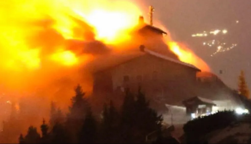 Hitler’s infamous Nazi ‘Eagle’s Nest’ retreat set ablaze in suspected arson