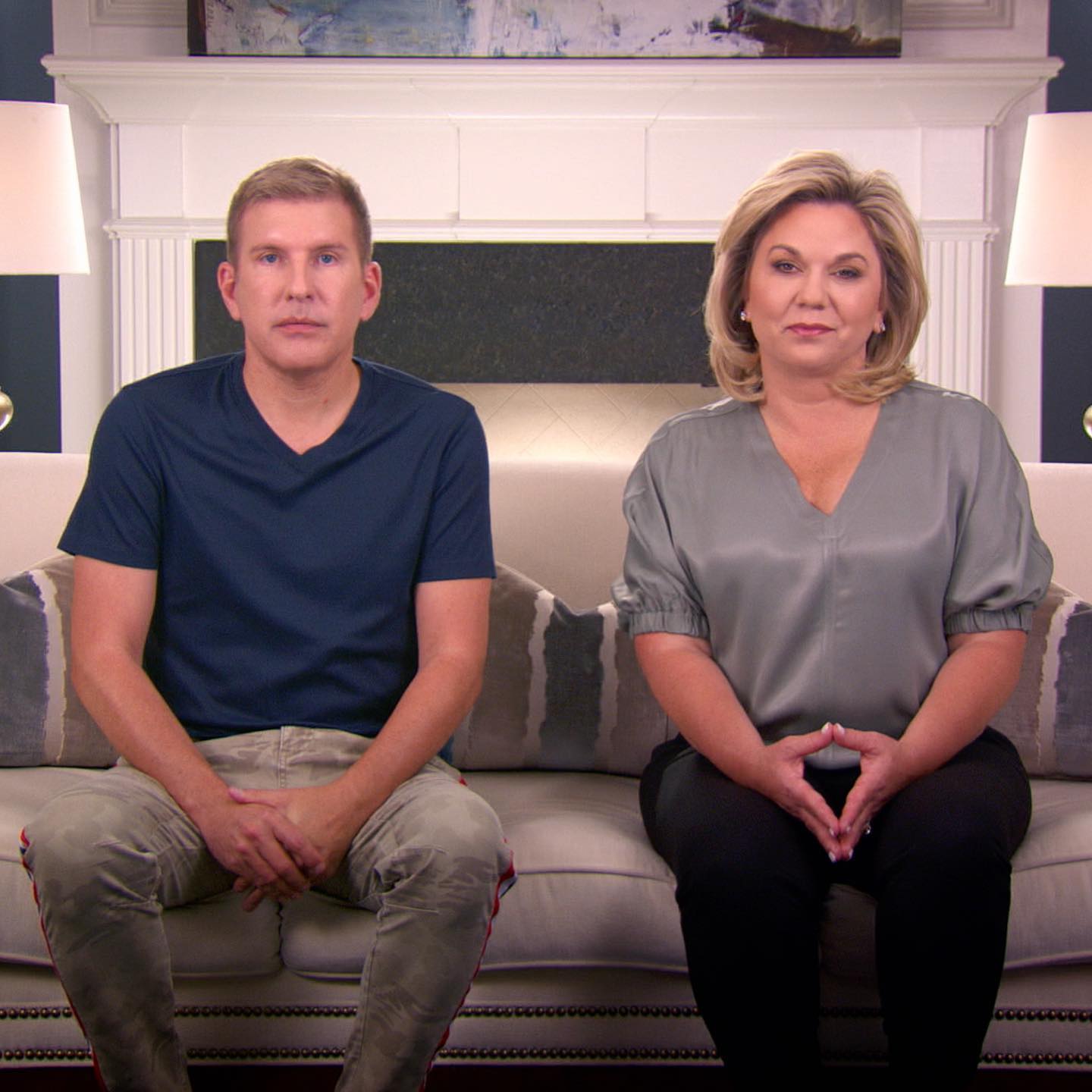 Todd and Julie Chrisley in $1.5m tax debt after prison pardon for tax evasion