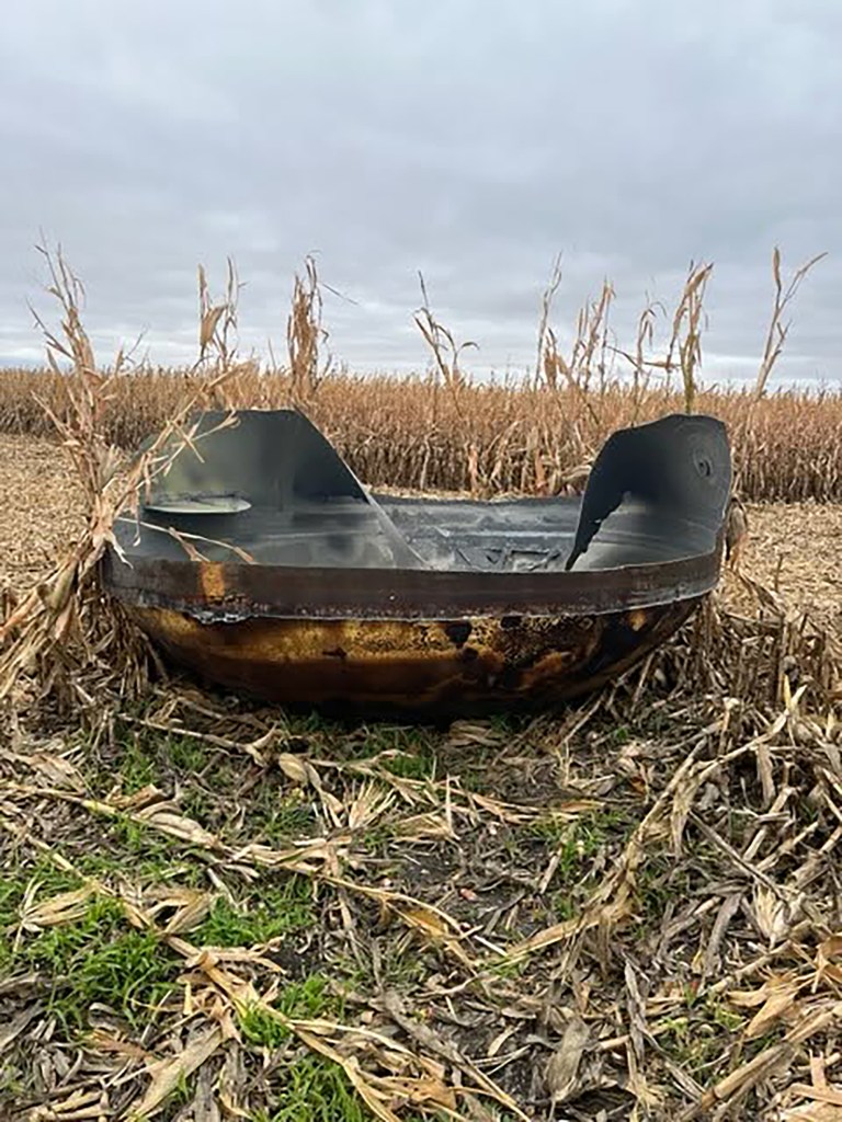 Massive metallic ‘space object’ discovered by farmer in Minnesota cornfield: cops