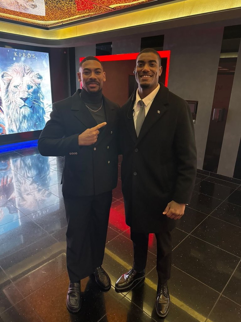 Security guard signs modeling contract after working London Fashion Week
