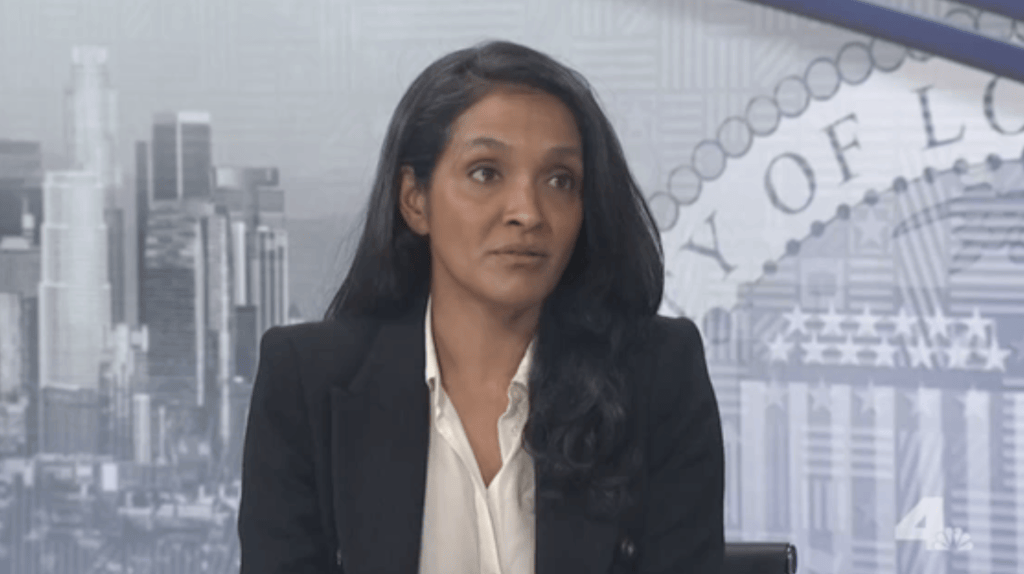Hear Nithya Raman’s extraordinary word salad when grilled on plans for LA’s top cop