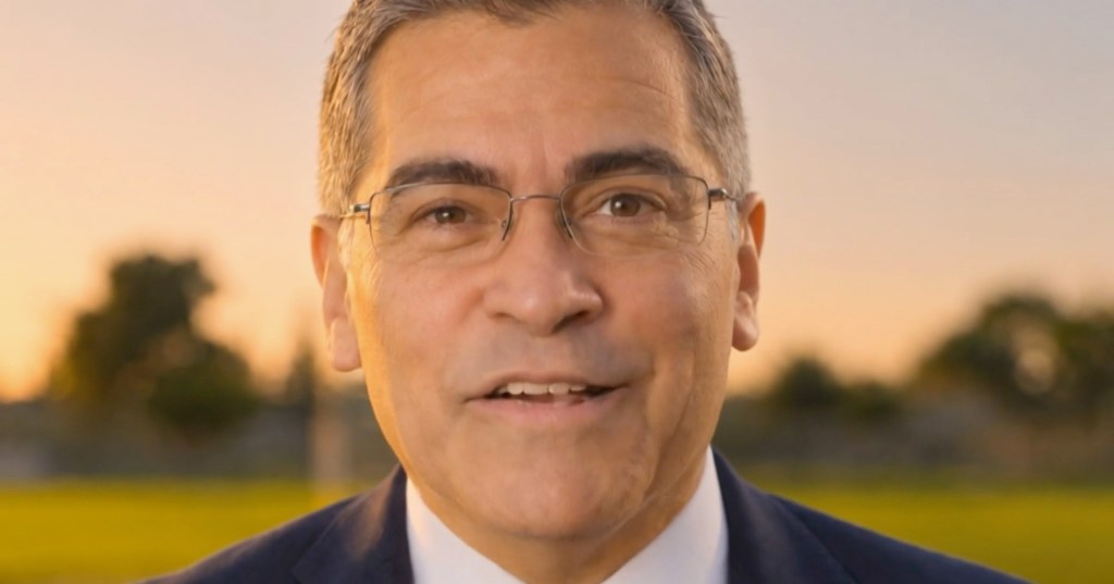 Steve Hilton targets Latino voters with explosive trans sports ad featuring AI Xavier Becerra