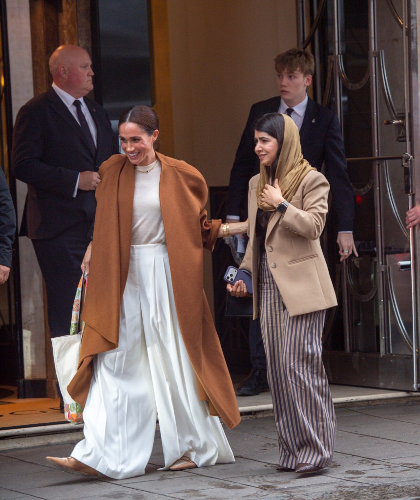 Meghan Markle dons Chanel and $21K in jewels for lunch date in London