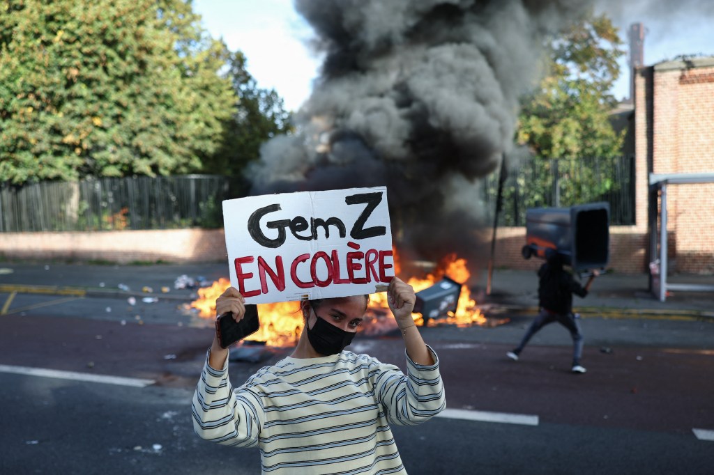 Attackers douse teacher in gasoline as student protests rage across France