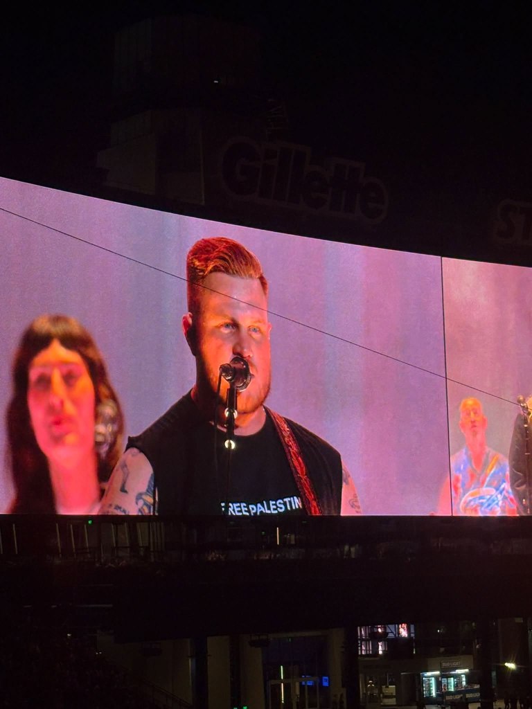 Zach Bryan breaks Gillette Stadium record while wearing ‘Free Palestine’ shirt for second time