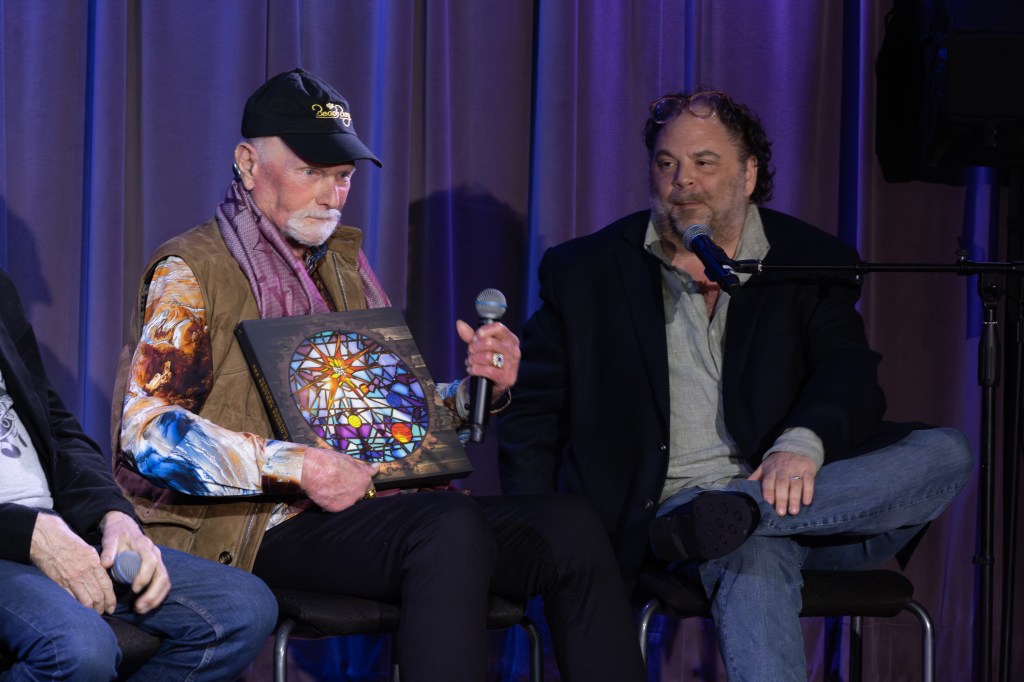 Footage of Beach Boys’ Mike Love sitting during performance goes viral as he battles ‘serious’ health challenges