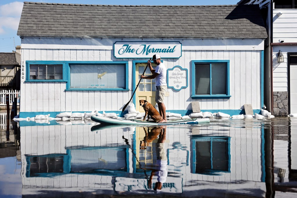California coast hit with monster tides, flooding streets as forecast calls for even more chaos