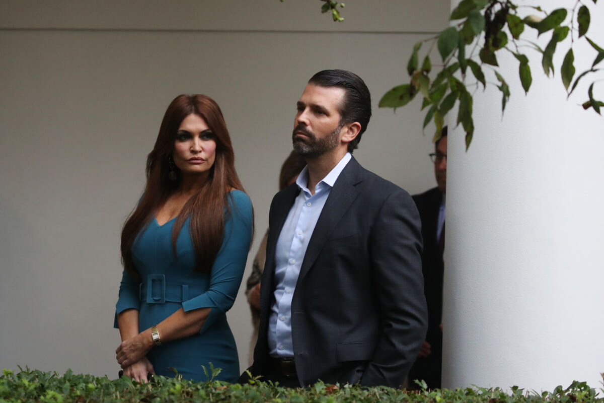 Where Donald Trump Jr. And Kimberly Guilfoyle stand after 2024 split