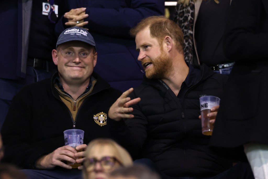 Prince Harry booed during surprise low-key appearance at UK rugby match