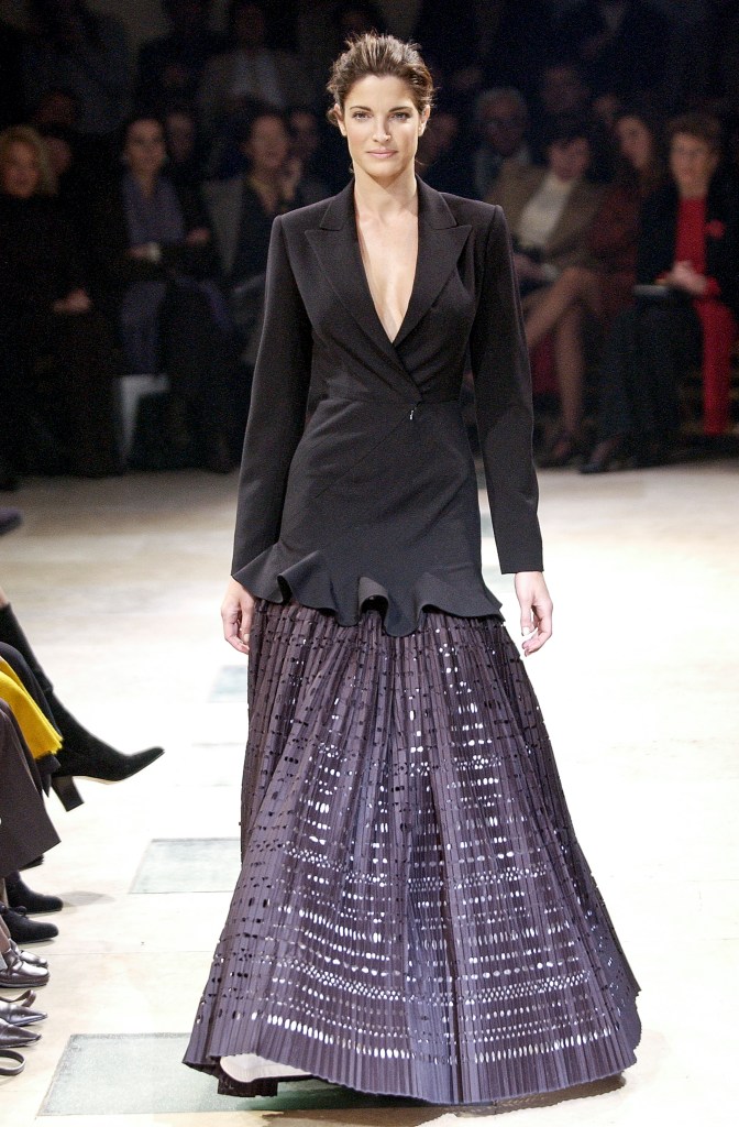 Lily Brant is the spitting image of mom Stephanie Seymour in her Alaïa runway debut