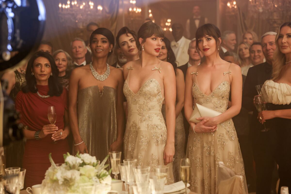 Taylor Swift crashes Dakota Johnson’s ‘SNL’ monologue: ‘My literal therapist’