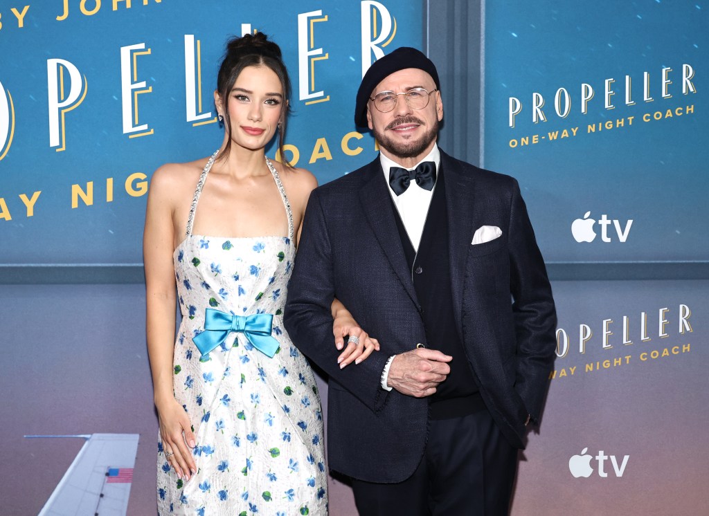 John Travolta’s daughter Ella Bleu makes Paris Fashion Week runway debut
