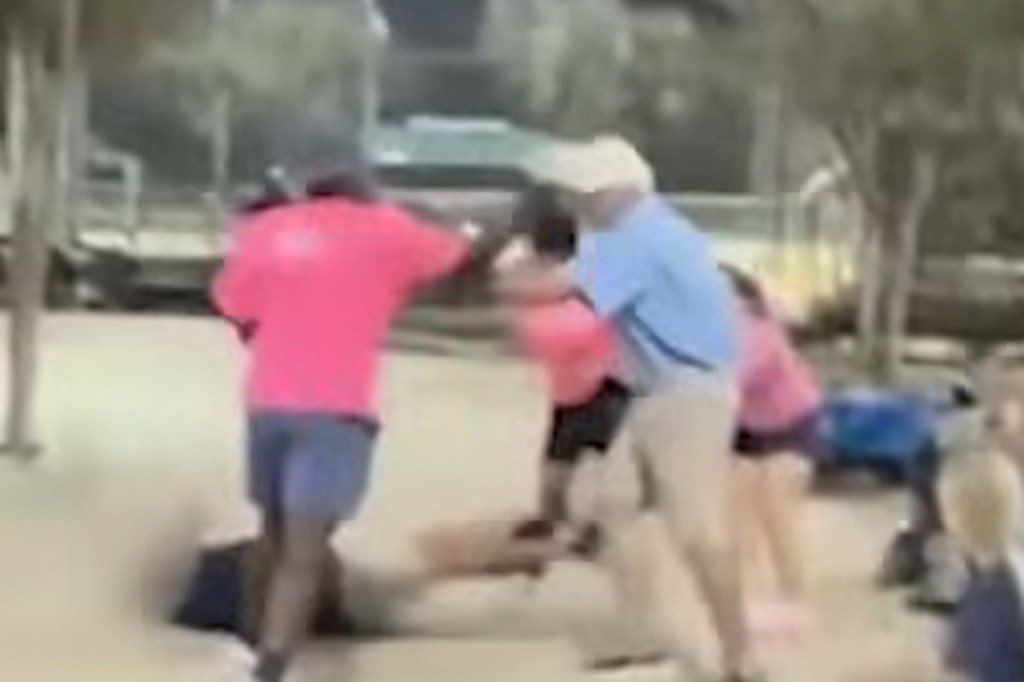 Parents arrested after wild fight at 12-year-old’s softball game caught on video