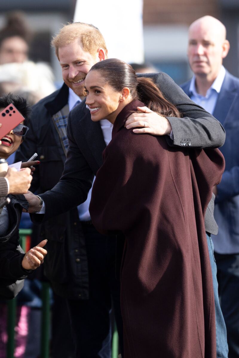 Meghan Markle makes first official joint appearance with Prince Harry since UK move: ‘It’s great to be back’