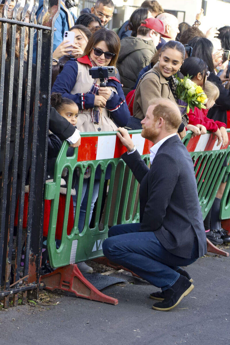 Meghan Markle makes first official joint appearance with Prince Harry since UK move: ‘It’s great to be back’