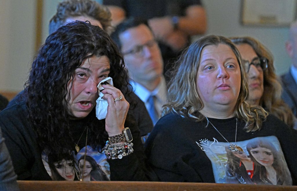 Sobbing moms stare down stoned-face teen accused of stalking, running down daughters in wealthy NJ town