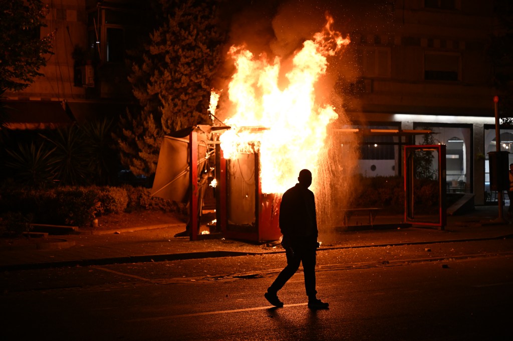 Europe falls under siege as demonstrators battle police, set fires in cites across continent