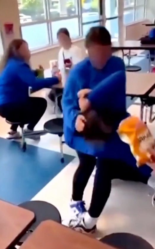 Shocking video shows middle school student, 11, being viciously beaten by classmate