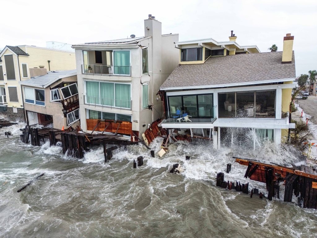 Long Beach homeowners heartbroken as Tropical Storm Rachel annihilates houses