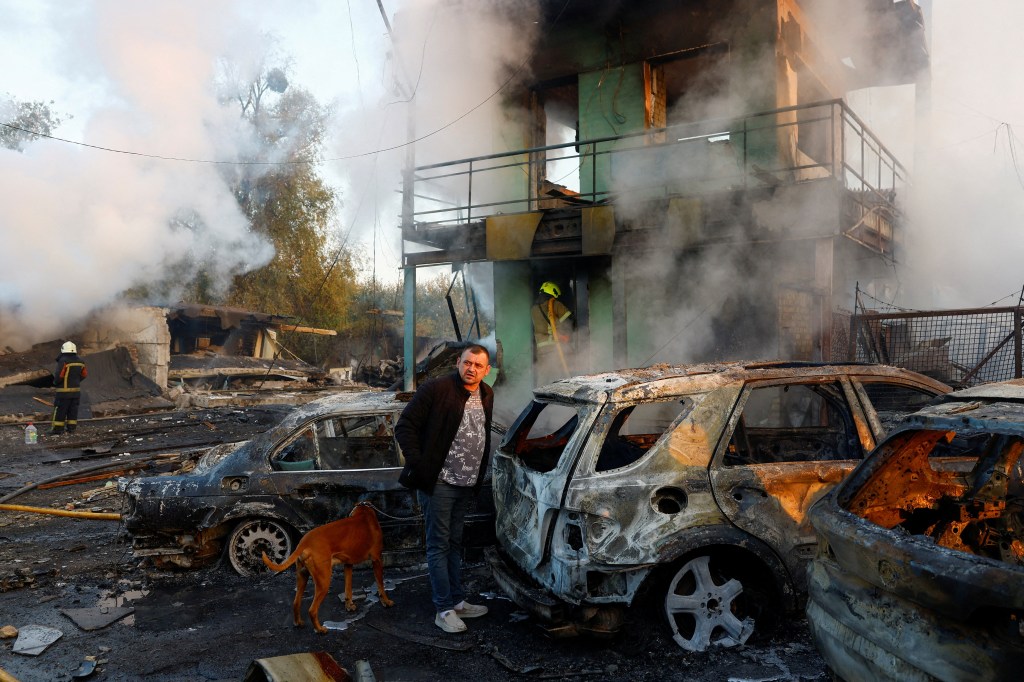 Vladimir Putin celebrates 74th birthday with deadly strikes on Kyiv, leaving at least 19 dead