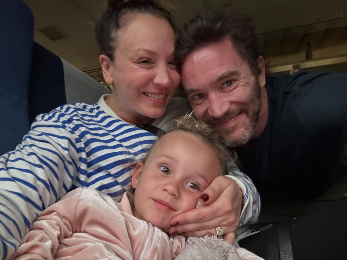 Kaley Cuoco gives birth to second baby with fiancé Tom Pelphrey